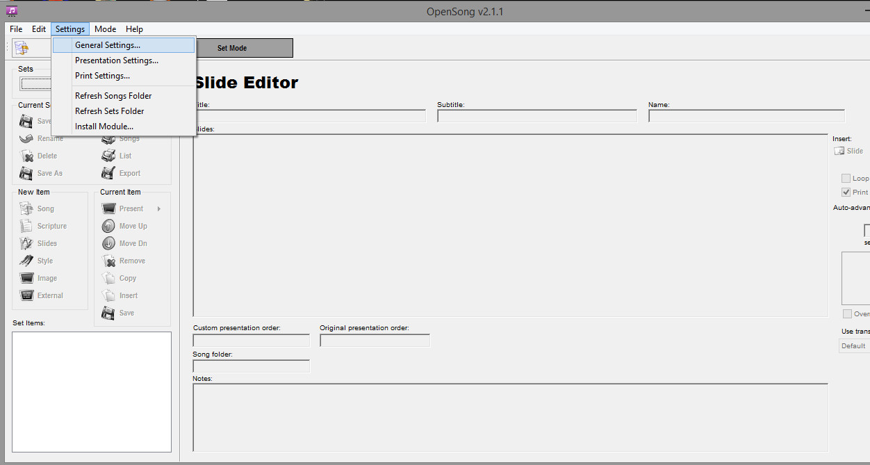 chordpro format to opensong